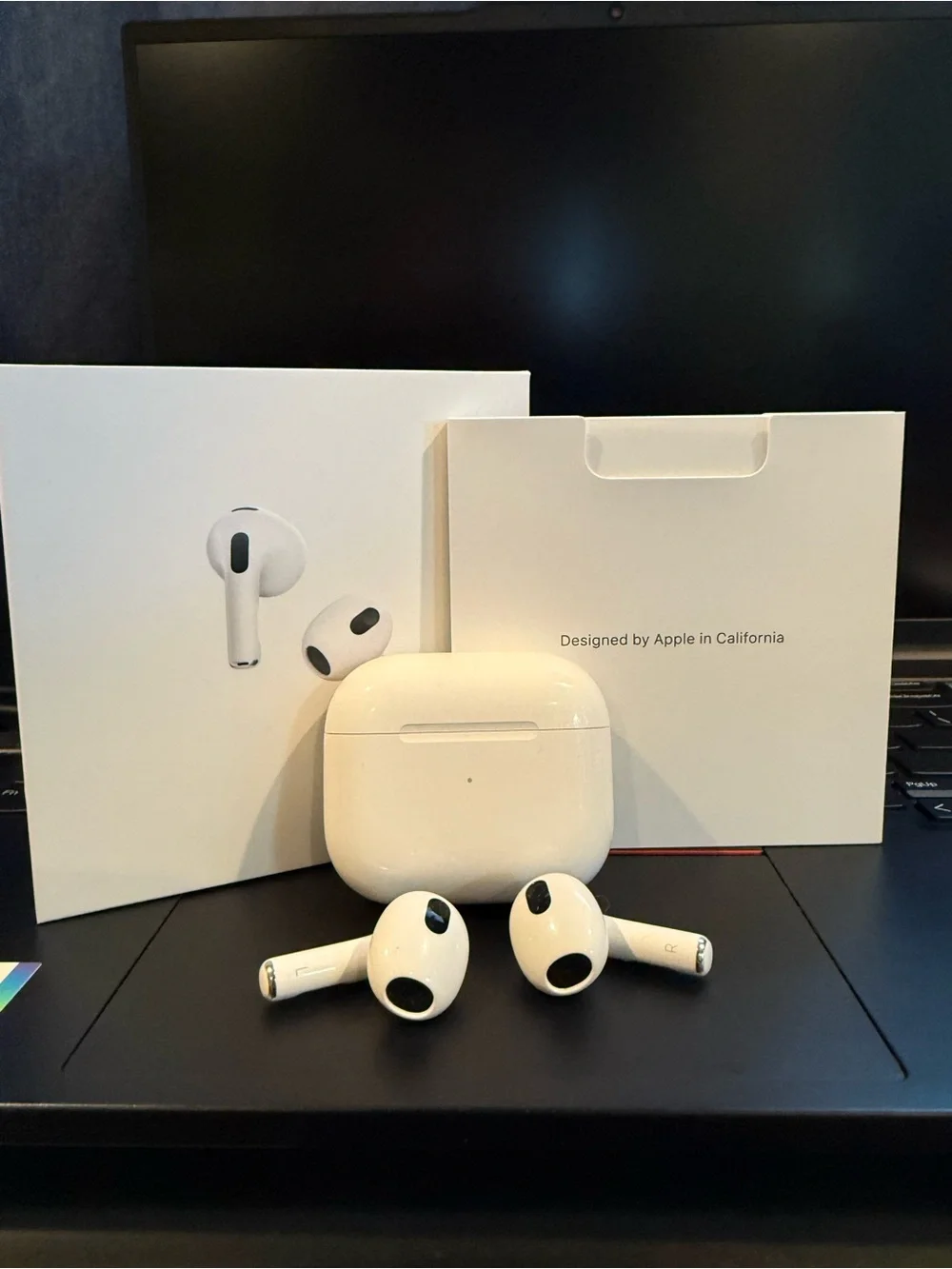 Apple AirPods 3rd Generation Wireless Earbuds with Charging Case and Cord